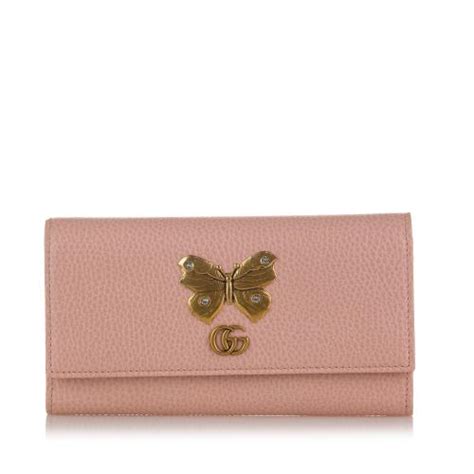 gucci marmont butterfly wallet|Gucci Marmont wallet small.